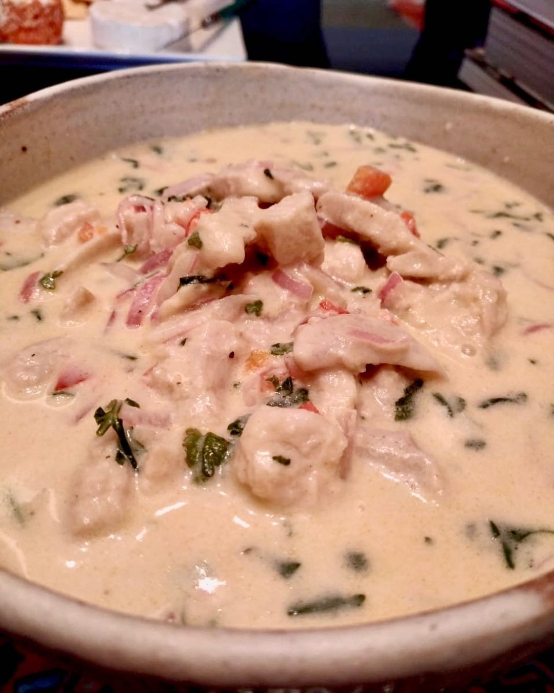 Ceviche de Reineta con Leche de Tigre