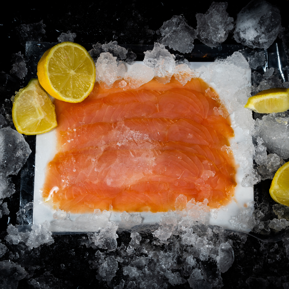 Salmón Ahumado en Frío Laminado